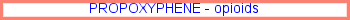 Propoxyphene